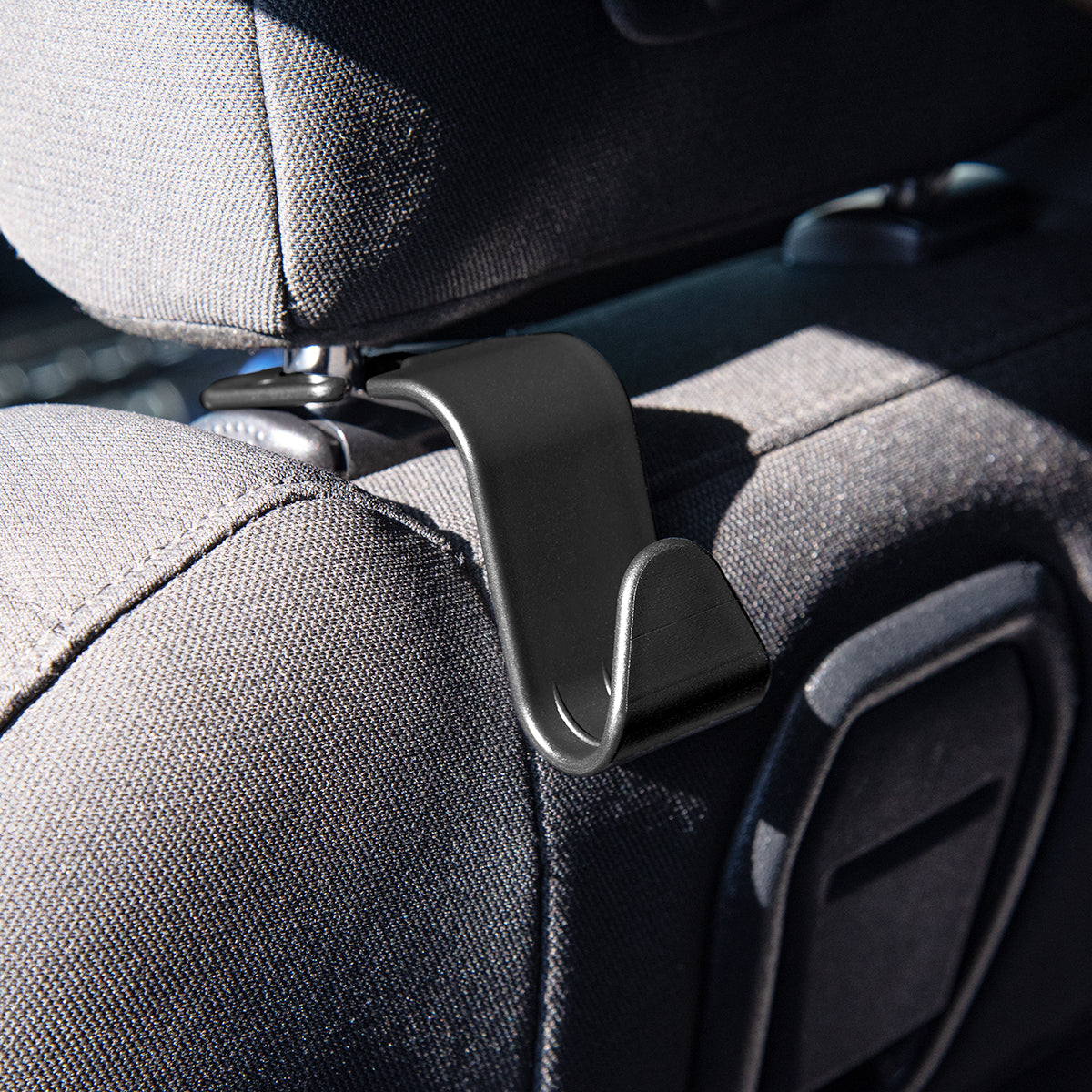 Multi-Purpose Headrest Hook for the Car - Inuse