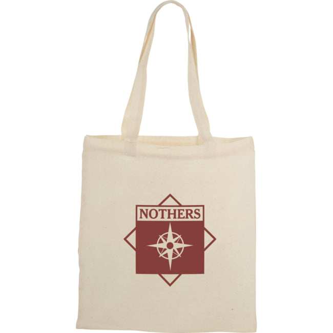 Nevada Cotton Convention Tote with Bright Straps, 3.5 oz Full Color