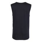 Next Level Unisex Lightweight Cotton/Poly Muscle Tank Full Color - Black - Back