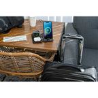 Nimble Fold 3-in-1 Qi2 Travel Wireless Charger Full Color - Black - Right Angle Front 4