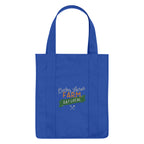 Non-Woven Shopper Tote Bag in Recycled PET, 100 GSM - Royal Blue - Colorbrite