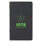 Notebook, Script - Lime Green - Silk Screen