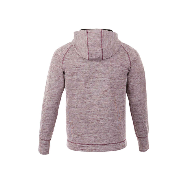 Odell Performance Knit Zip Hoodie with Thumb Holes for Men Embroidery