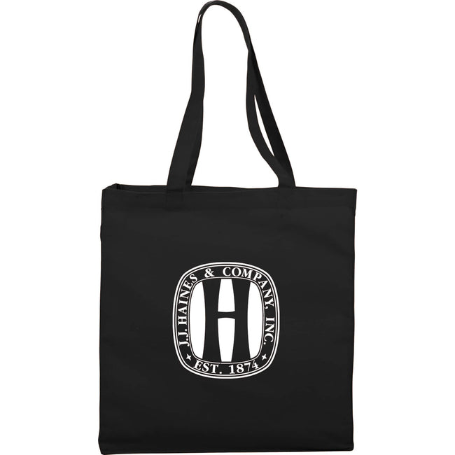 Odessa Gusseted Cotton Canvas Tote, 8 oz Full Color