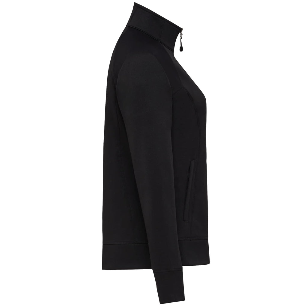 Okapi Performance Full Zip Knit Jacket for Women Transfer - Black - Right Side