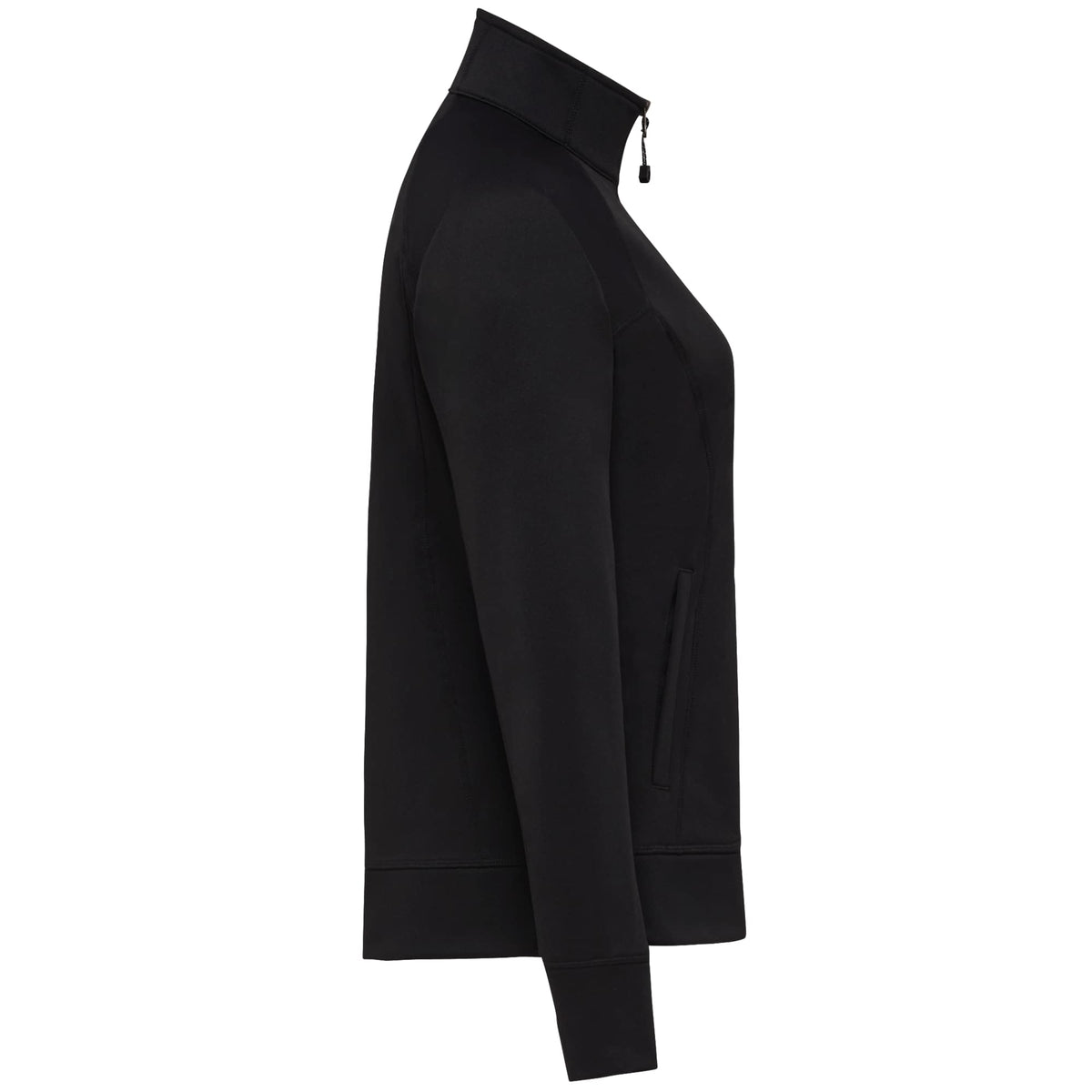 Okapi Performance Full Zip Knit Jacket for Women Transfer - Black - Right Side