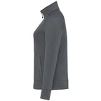 Okapi Performance Full Zip Knit Jacket for Women Transfer - Grey Storm - Left Side