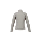 Okapi Performance Full Zip Knit Jacket for Women Transfer - Heather Grey - Back Flat