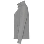 Okapi Performance Full Zip Knit Jacket for Women Transfer - Heather Grey - Left Side