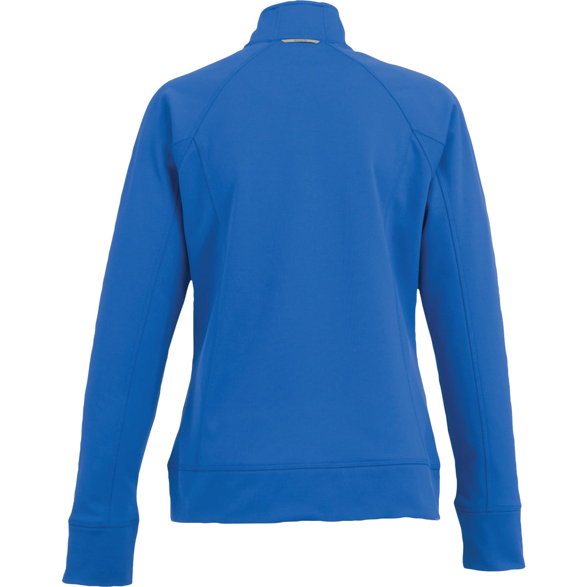 Okapi Performance Full Zip Knit Jacket for Women Transfer - Olympic Blue - Back Flat