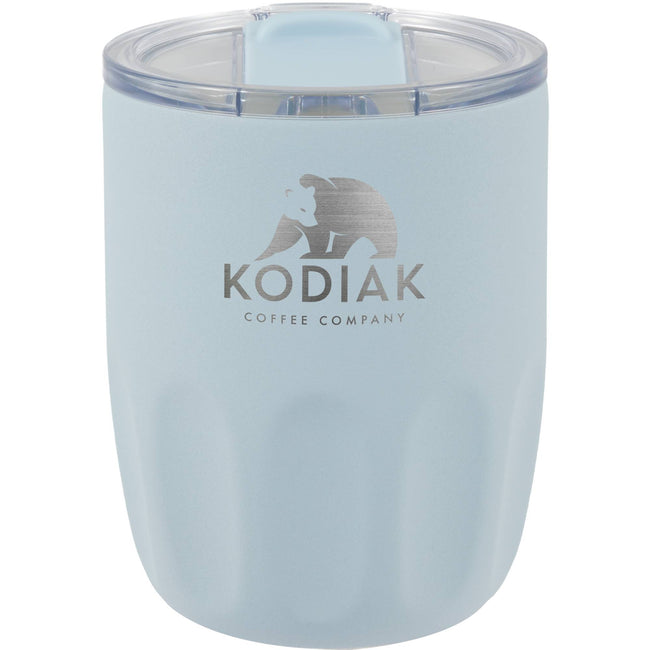 Olla Ceramic Lined Vacuum Coffee Cup, 10 oz Laser Engraving