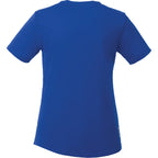 Omi Performance Tech Tee for Women Transfer - New Royal - Back Flat
