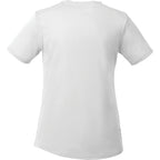 Omi Performance Tech Tee for Women Transfer - White - Back Flat