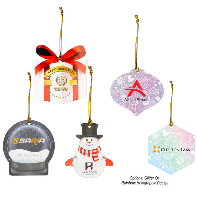 Ornament in Acrylic, Custom Shape