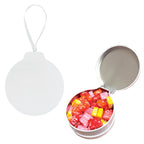 Ornament Tin with Candy, Full Color - White - Starbursts_Blank