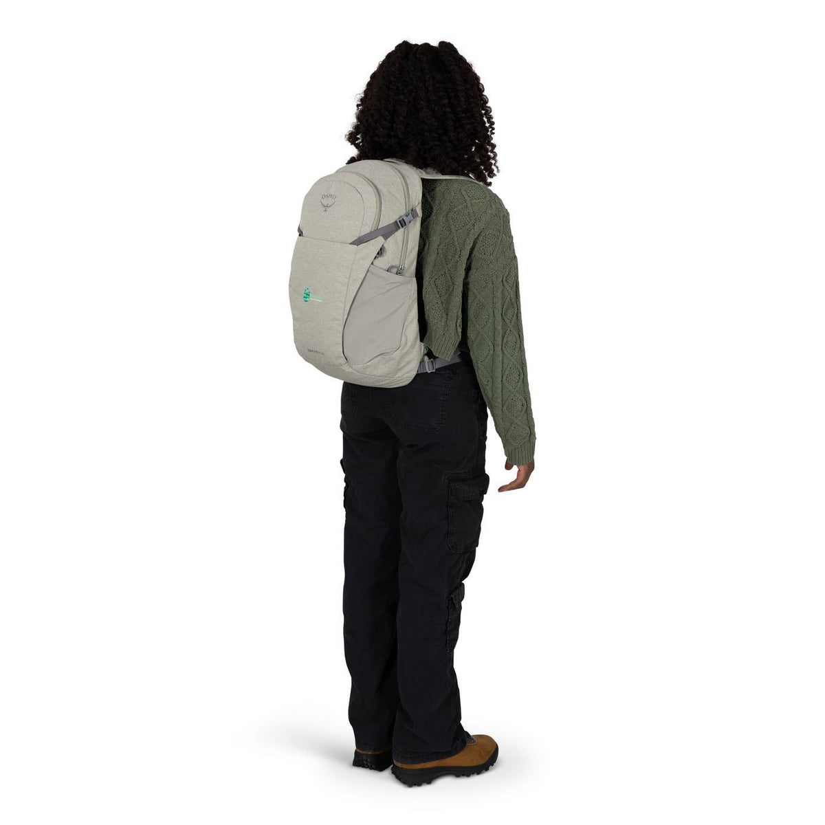 Osprey Daylite Plus Driftshade Heathered Daypack Transfer - Grey Wolf - View 3