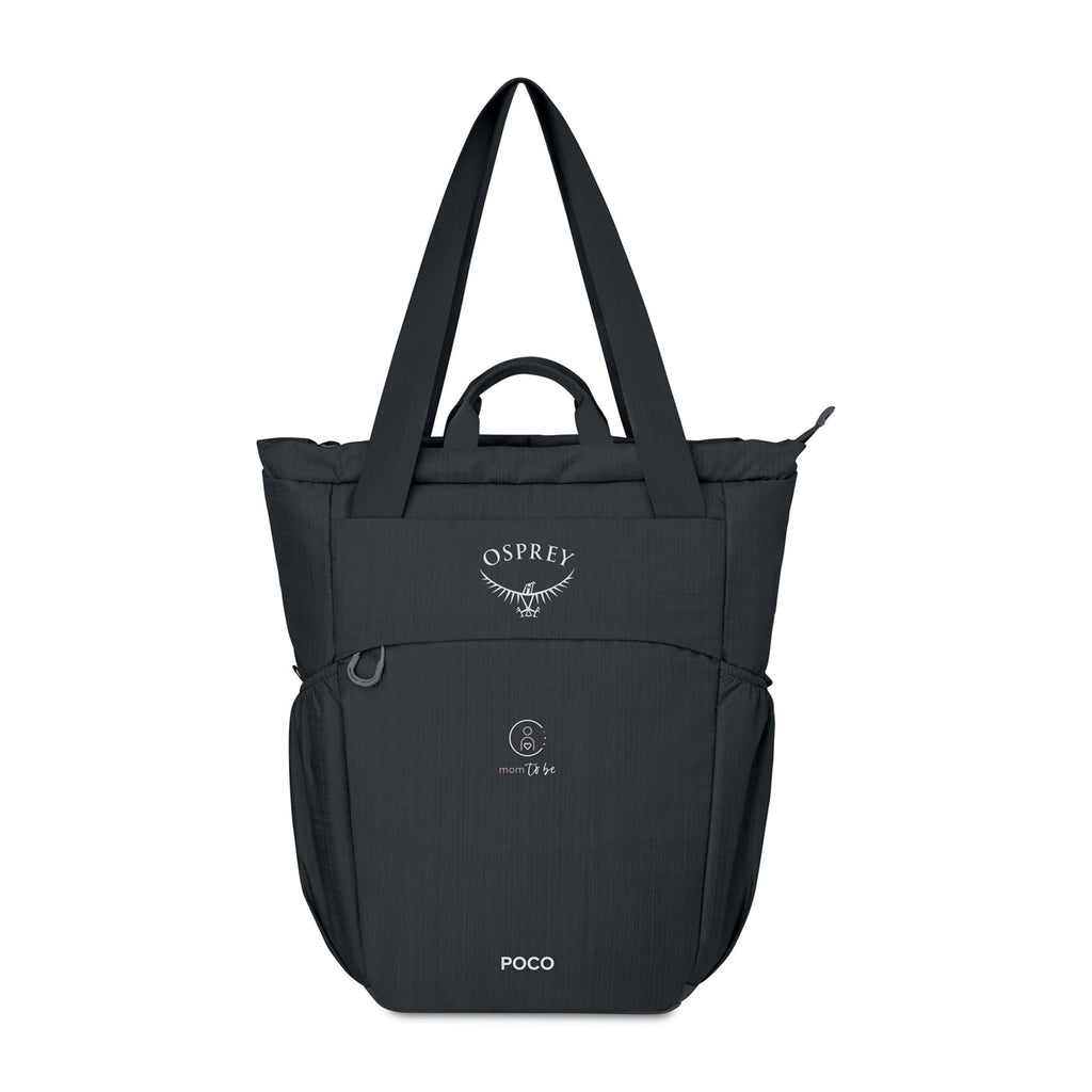 Osprey Poco Changing Tote Backpack Embroidery - Black - View 1
