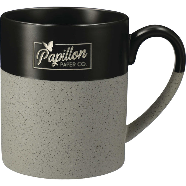 Otis Two Tone Speckled Ceramic Mug, 15 oz