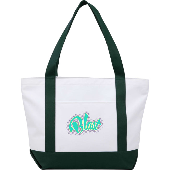 Oversized Coastal Tote in Recycled Polyester Full Color