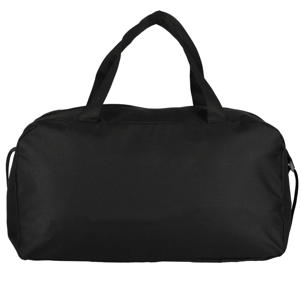 Pacific Sport Duffel Bag in Recycled Polyester Embroidery - Black - Back
