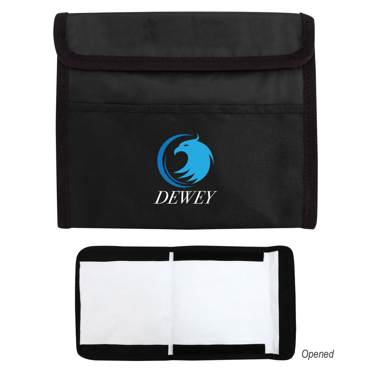 Pack and Snack Storage Bag and Food Mat - Black - Colorbrite