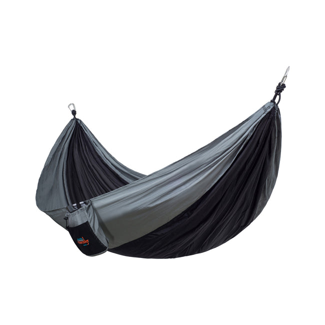 Packable Parachute Nylon Hammock with Tree Straps Embroidery