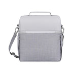 Parkview Recycled Lunch Box Cooler, 18 Cans Embroidery - Greystone - View 4
