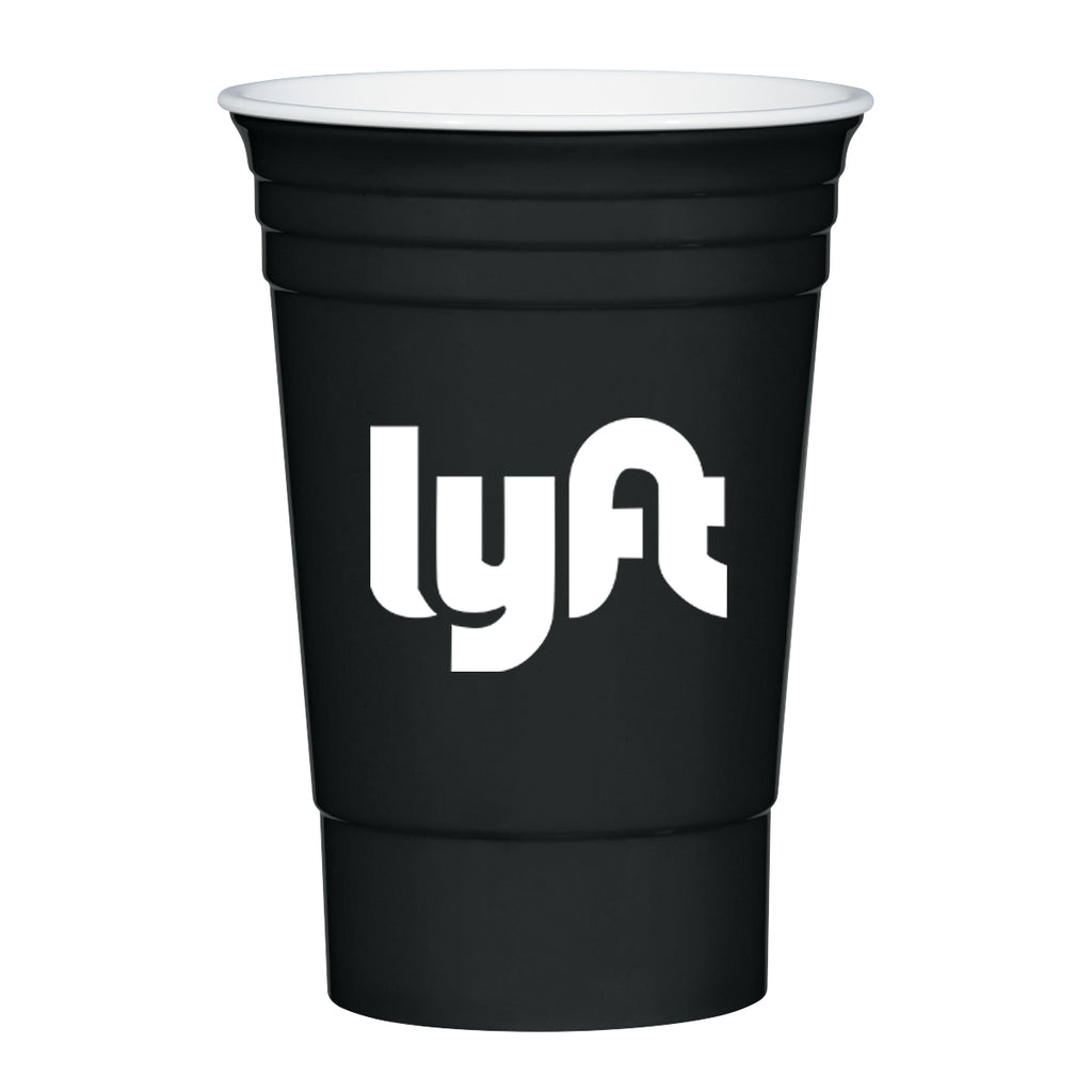 Party Cup - Black - Silk Screen