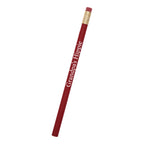 Pencil, Jumbo - Red - Silk Screen