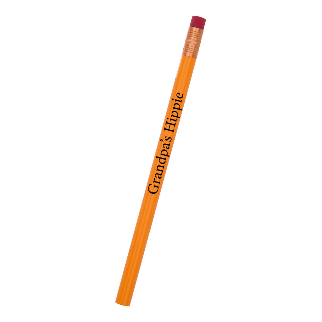 Pencil, Jumbo - Yellow - Silk Screen