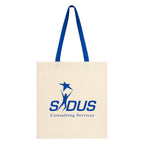 Penny Wise Cotton Canvas Tote Bag, 4 oz - Silk Screen