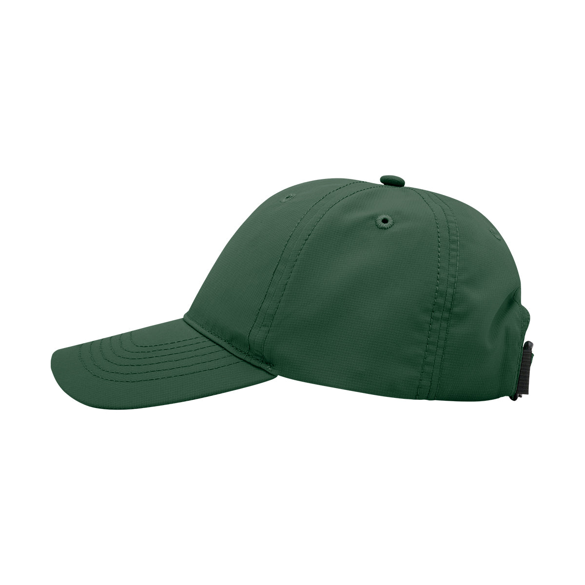 Performance Cap, Premium - Forest Green - Side