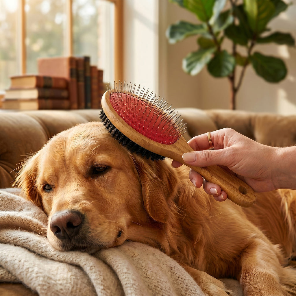 Pet Brush with Two Sides - Double Sided Pet Brush