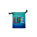 Polyester Drawstring Bag, 5 x 6 Inches
