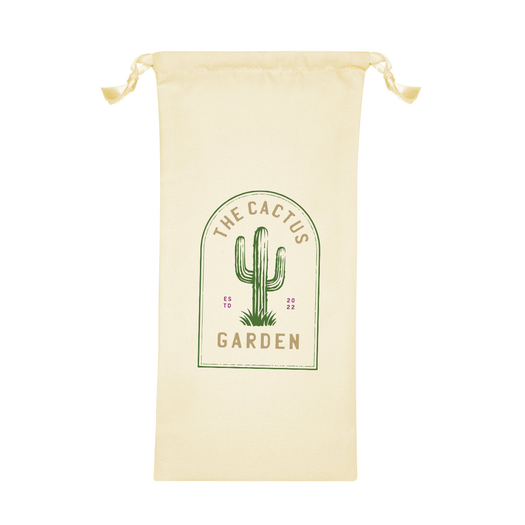 Polyester Pouch with Drawstring - Natural - Colorbrite