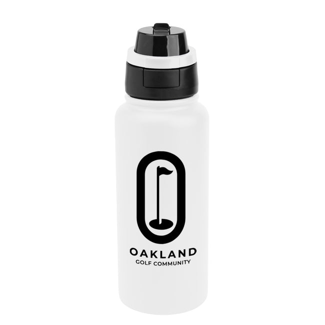 Pop Sip and Chug Recycled Stainless Steel Bottle, 32 oz