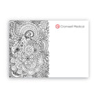 Post-it Printed Coloring Pad, 25 Sheets - Full Color