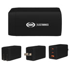 Power Cube Wall Adapter, 65W - Black - Silk Screen