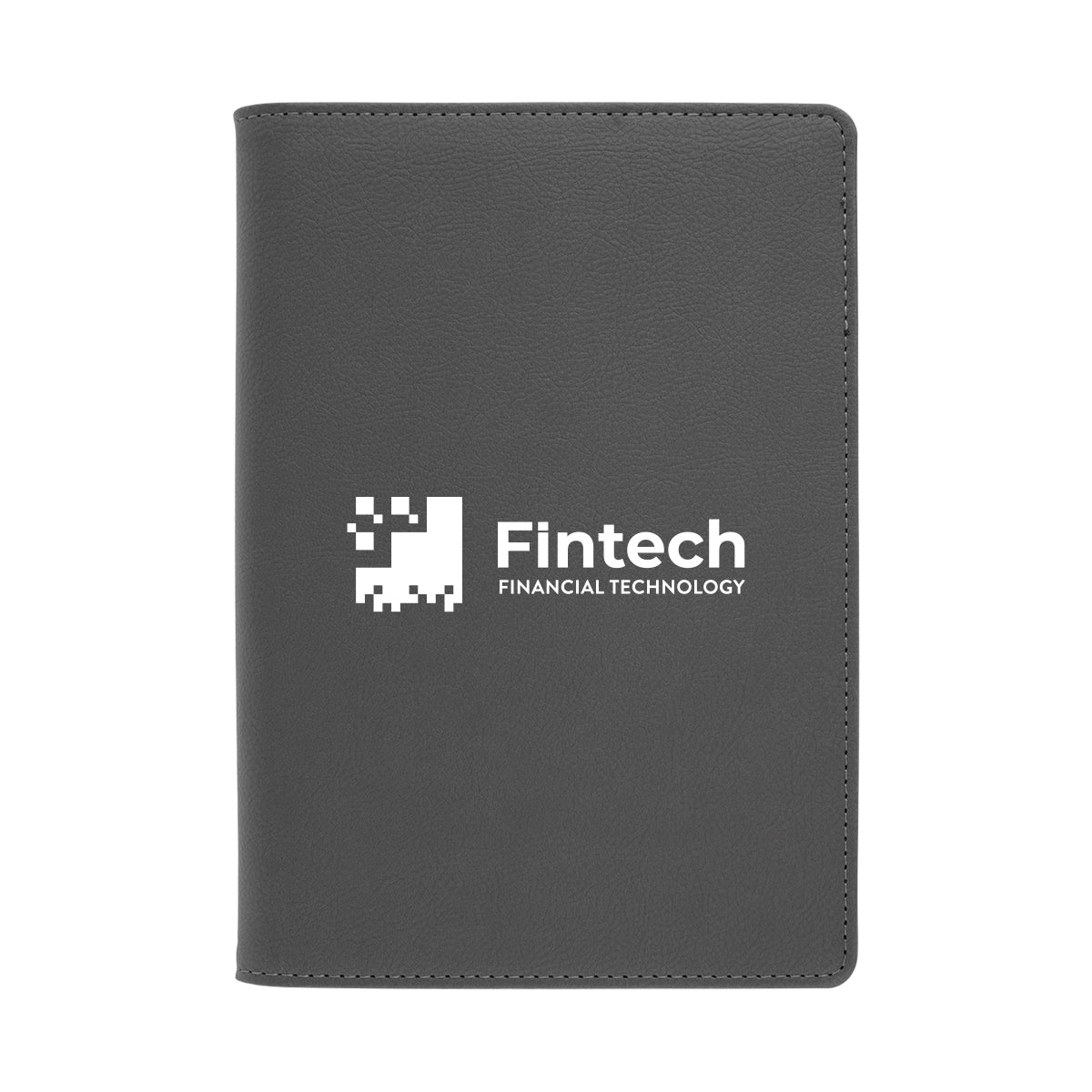 Power Folio with Wireless Charger and Power Bank - Gray - Silk Screen
