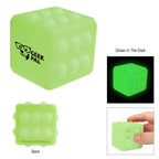Push Pop Cube That Glows in the Dark - Glow-In-The-Dark Push Pop Cube