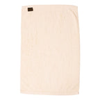 Q-Tees Deluxe Hemmed Hand Towel - Natural - Back