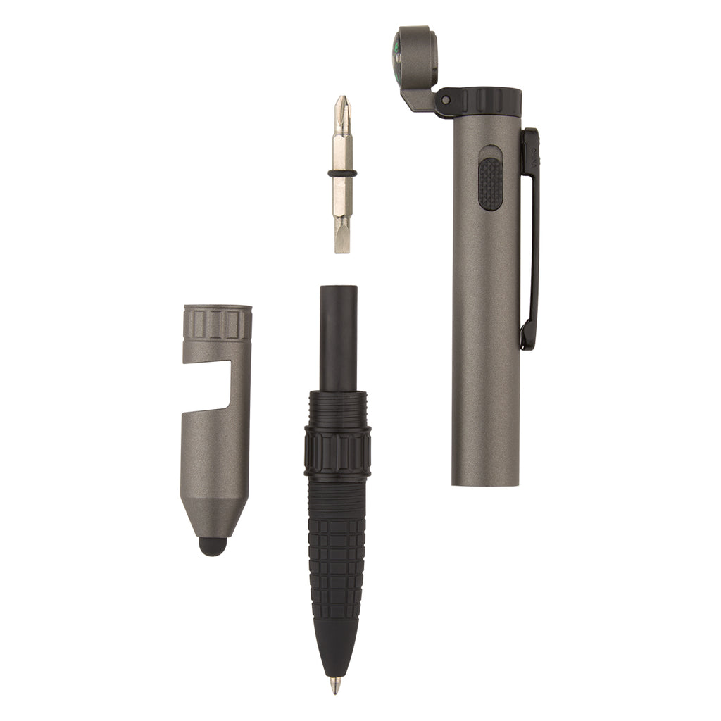 Quest Multi Tool Pen, Six-Way - Gunmetal - Parts