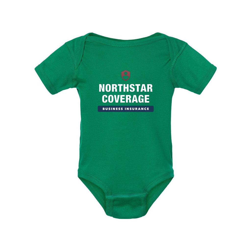 Rabbit Skins Infant Baby Rib Bodysuit Full Color - Kelly - Front