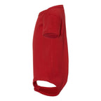 Rabbit Skins Infant Baby Rib Bodysuit Full Color - Red - Direct Side