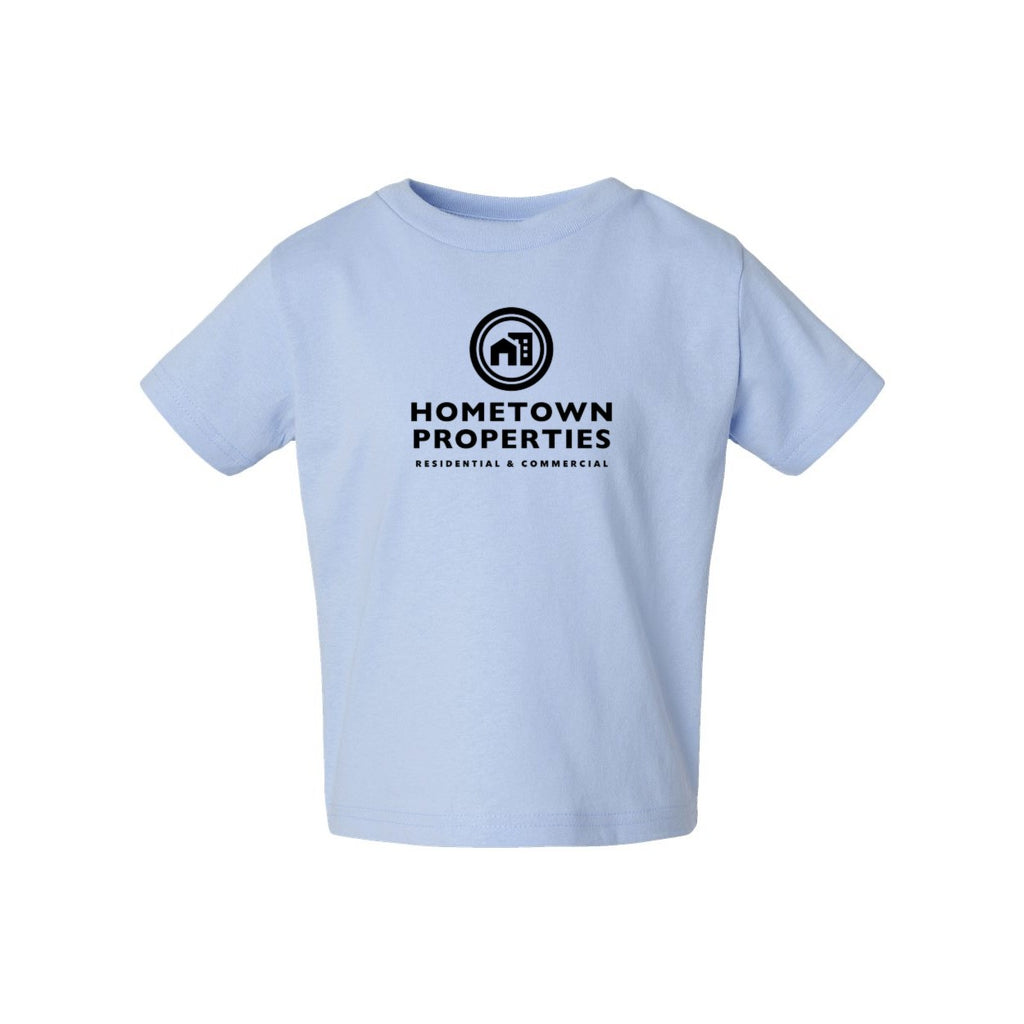 Rabbit Skins Toddler Cotton Jersey Tee - Light Blue - Front