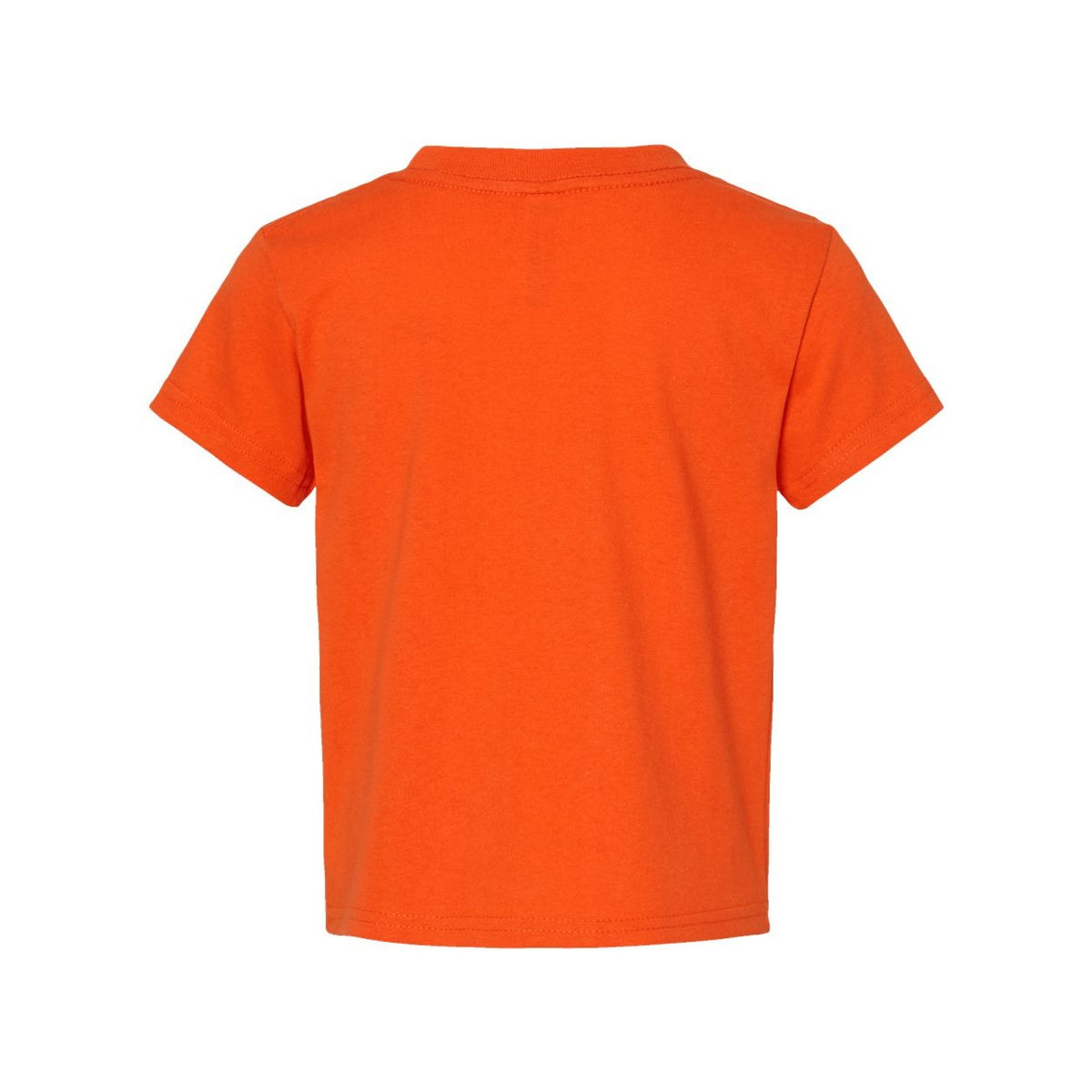 Rabbit Skins Toddler Cotton Jersey Tee - Orange - Back