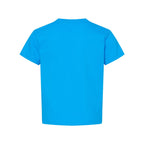 Rabbit Skins Toddler Cotton Jersey Tee - Turquoise - Back