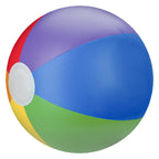 Rainbow Beach Ball, 16 Inch - Rainbow - Back