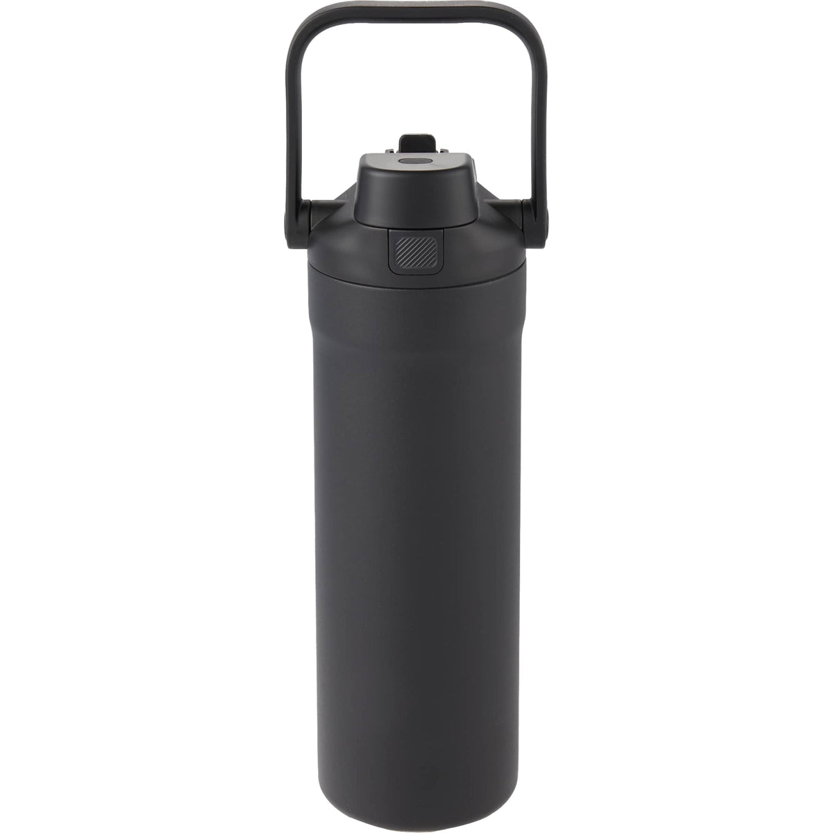 Ranier 2-in-1 Insulated Bottle with Straw and Chug Lid, 25 oz Laser Engraving - Black - Back