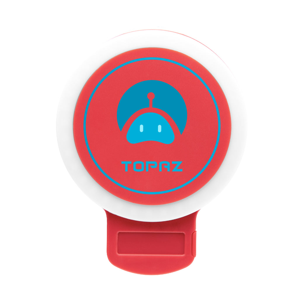 Reach Ring Light, Retractable - Red - Full Color